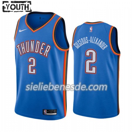 Kinder NBA Oklahoma City Thunder Trikot Shai Gilgeous-Alexander 2 Nike 2019-2020 Icon Edition Swingman